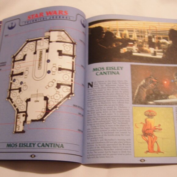 1993 Star Wars Technical Journal of the Planet Tatoonie VOL 1 Paperback - Picture 3 of 8